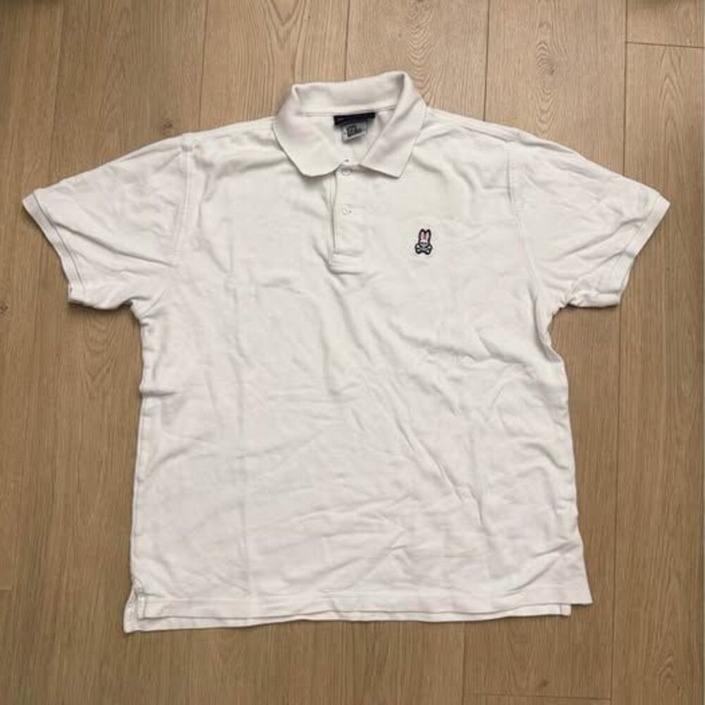 Psycho Bunny Men’s Pima Cotton Classic Pique Polo Shirt size L (6)